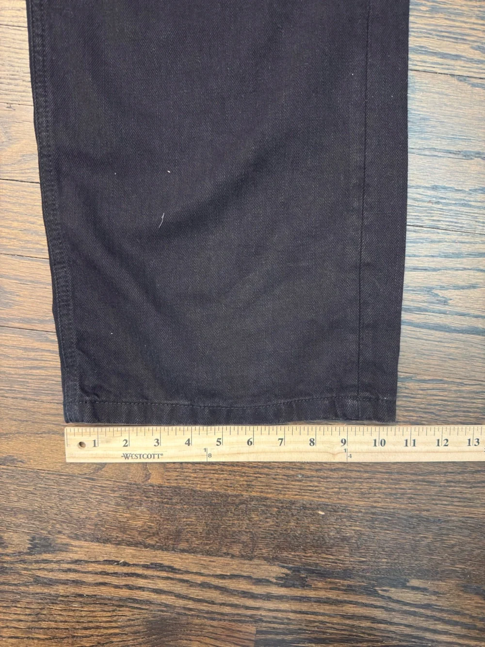 Zara Wide Leg Black Jeans US2/26